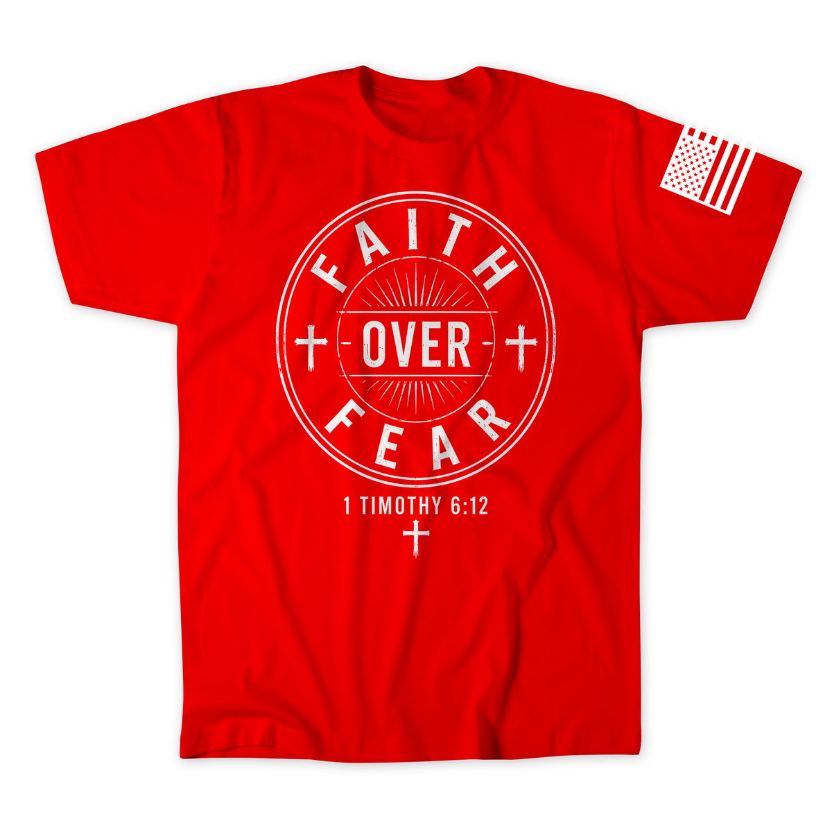 Faith Over Fear v4 T-Shirt