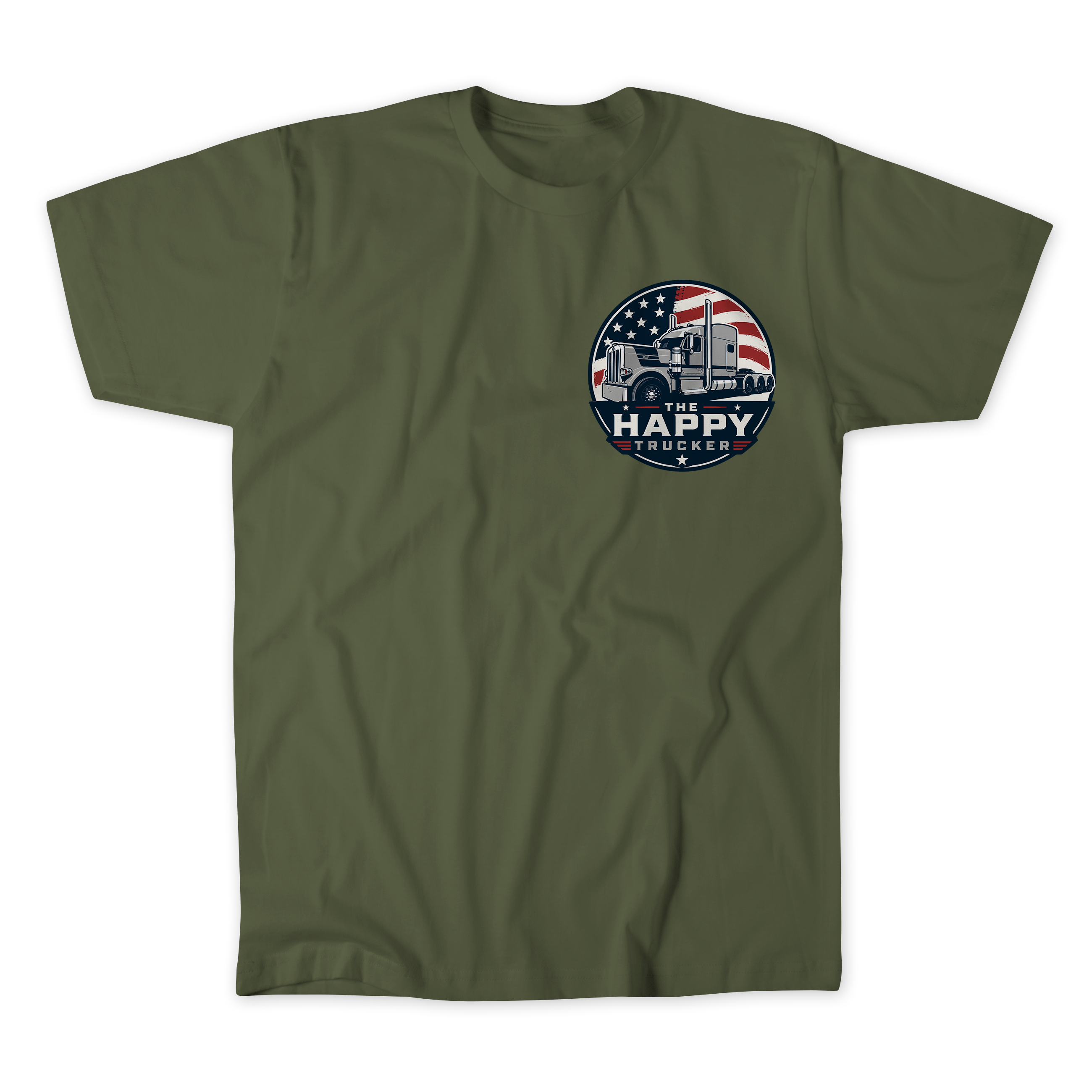 Happy Trucker Logo T-Shirt