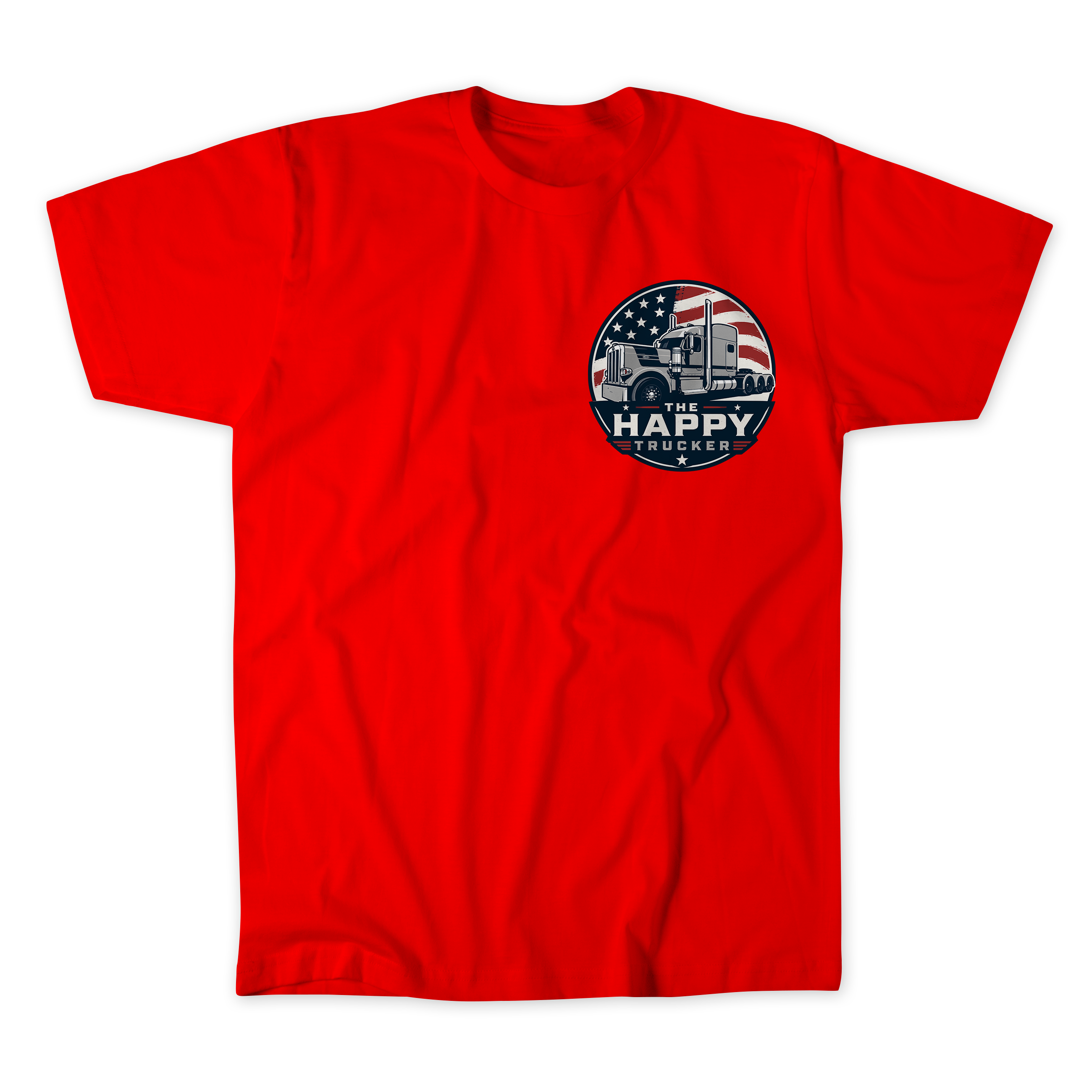 Happy Trucker Logo T-Shirt