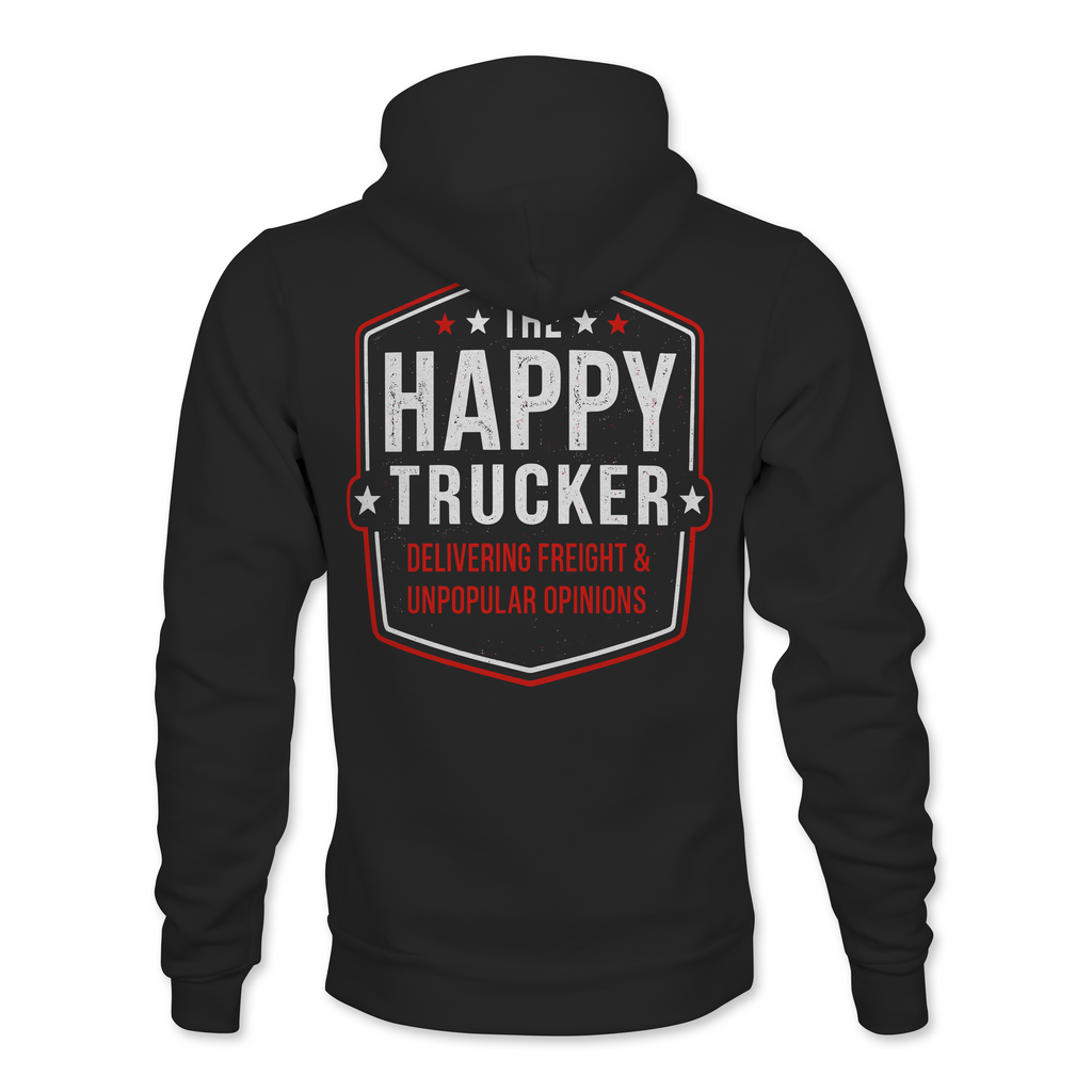 The Happy Trucker Hoodie
