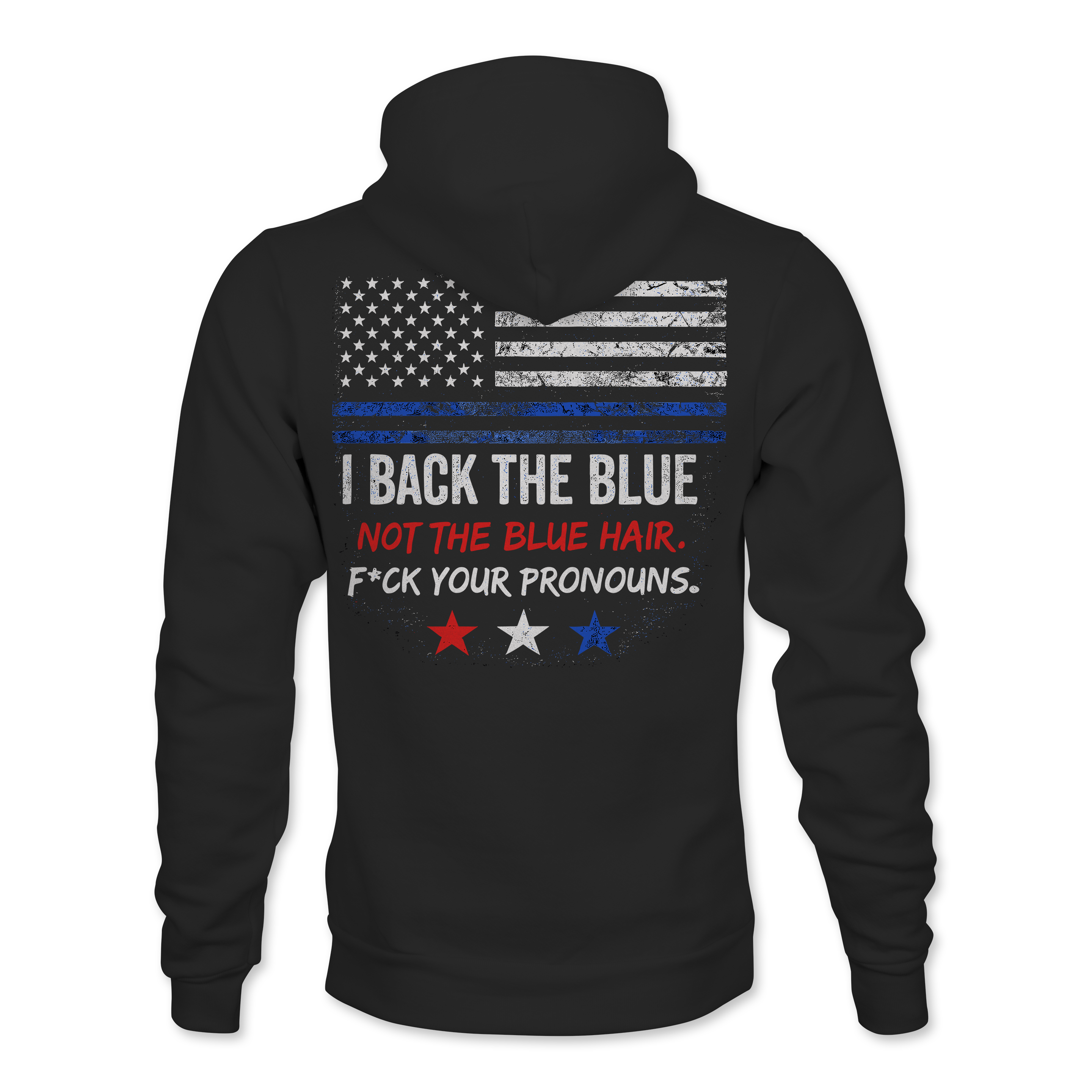 Back the Blue Hoodie