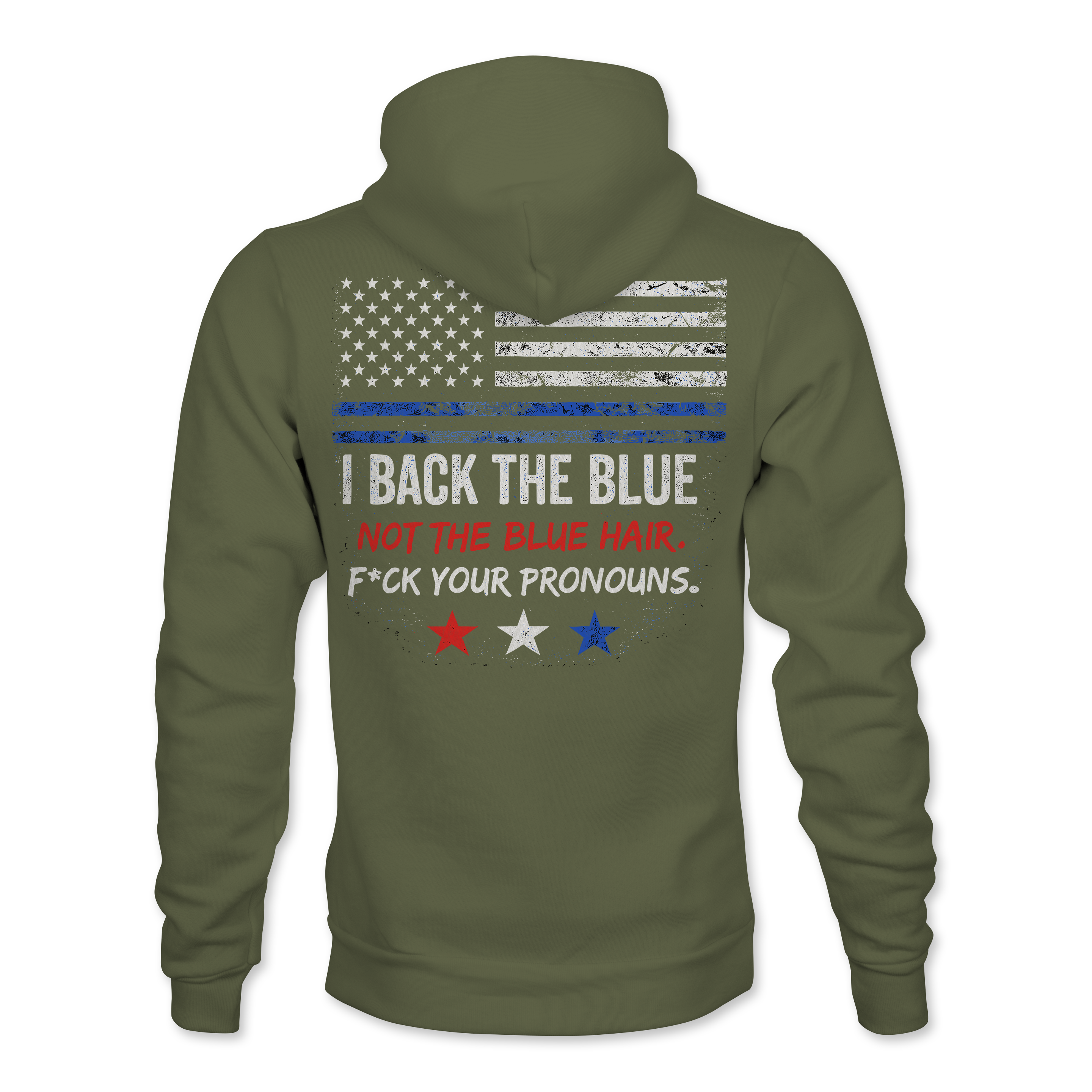 Back the Blue Hoodie
