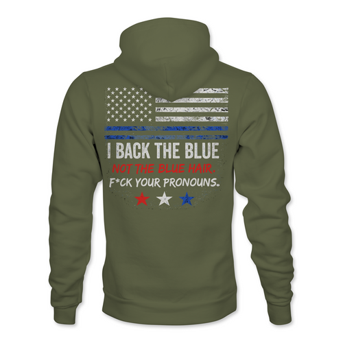 Back the Blue Hoodie