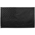 Black Embroidered American Flag
