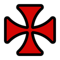 Crusade Red Sticker