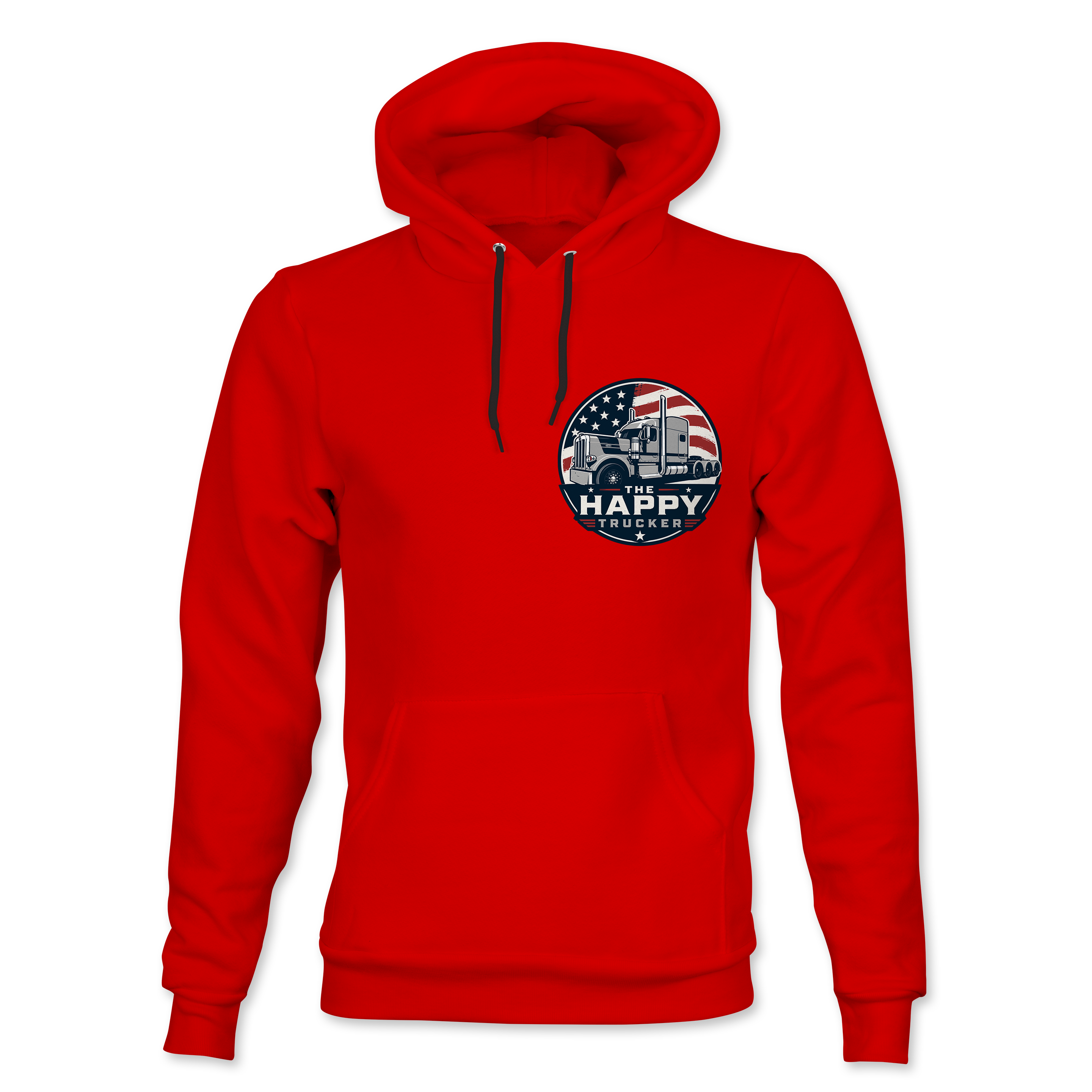 Happy Trucker Logo Hoodie
