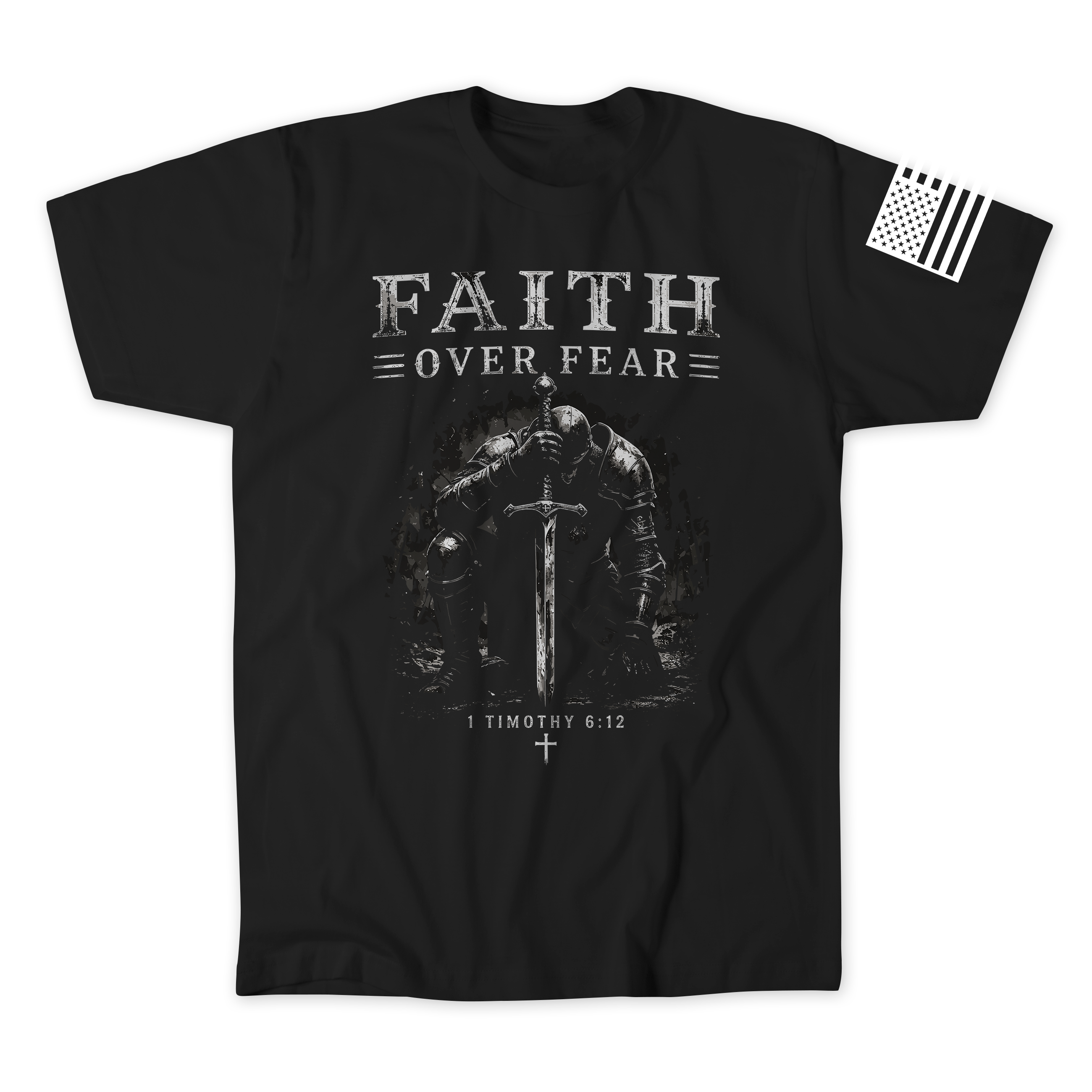 Faith Over Fear Knight T-Shirt
