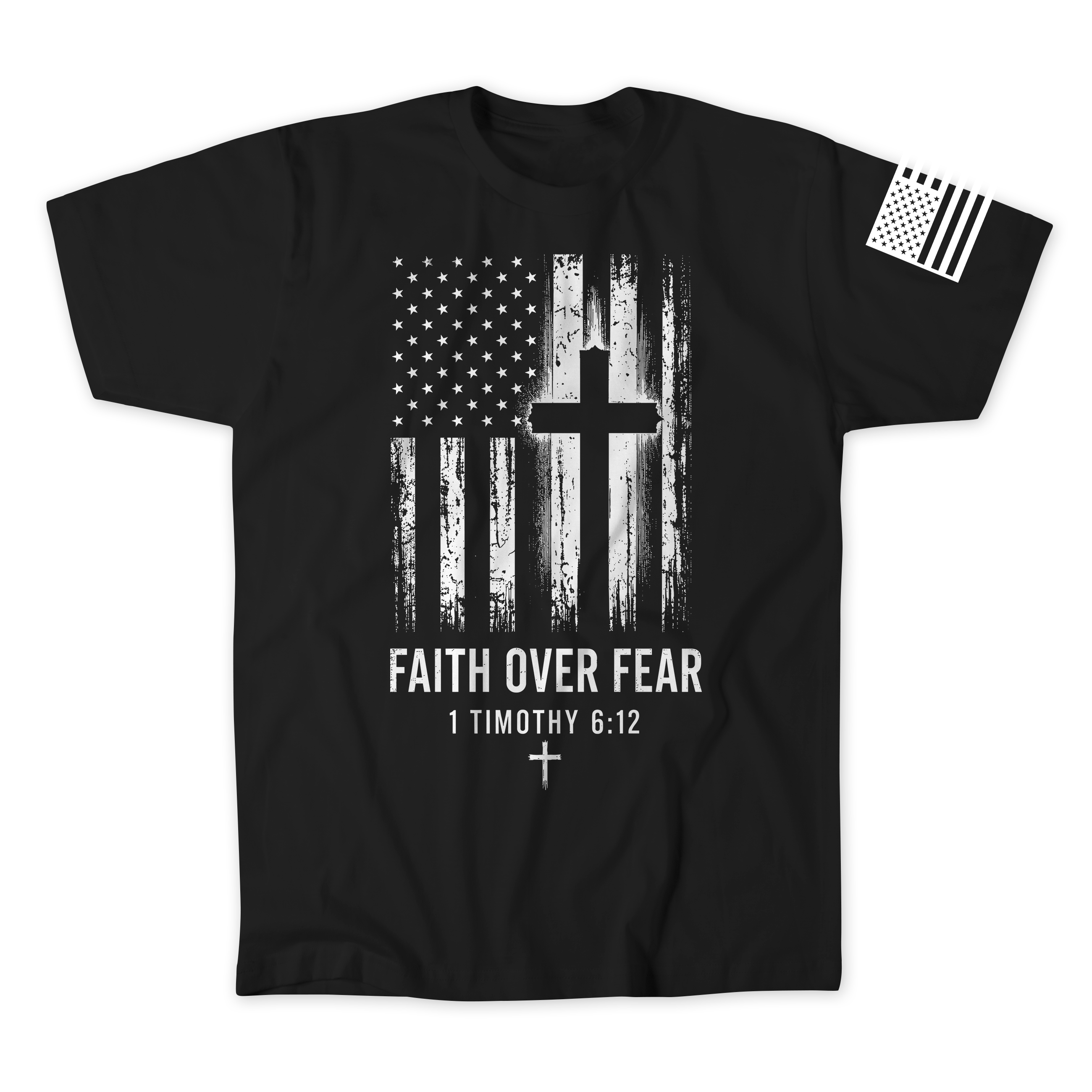 Faith Over Fear v7 T-Shirt