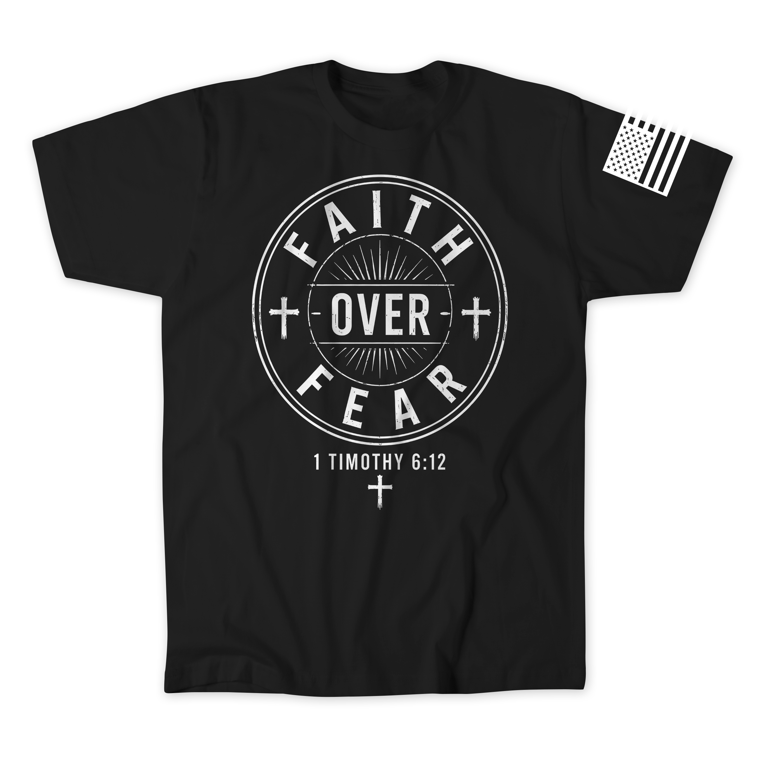 Faith Over Fear v4 T-Shirt