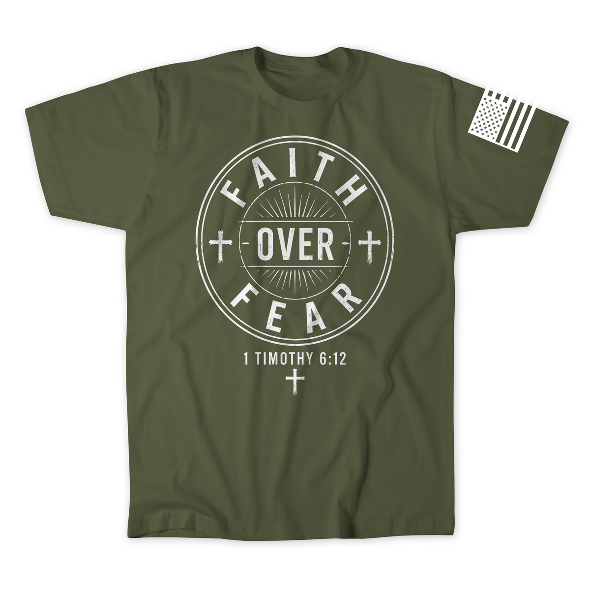 Faith Over Fear v4 T-Shirt