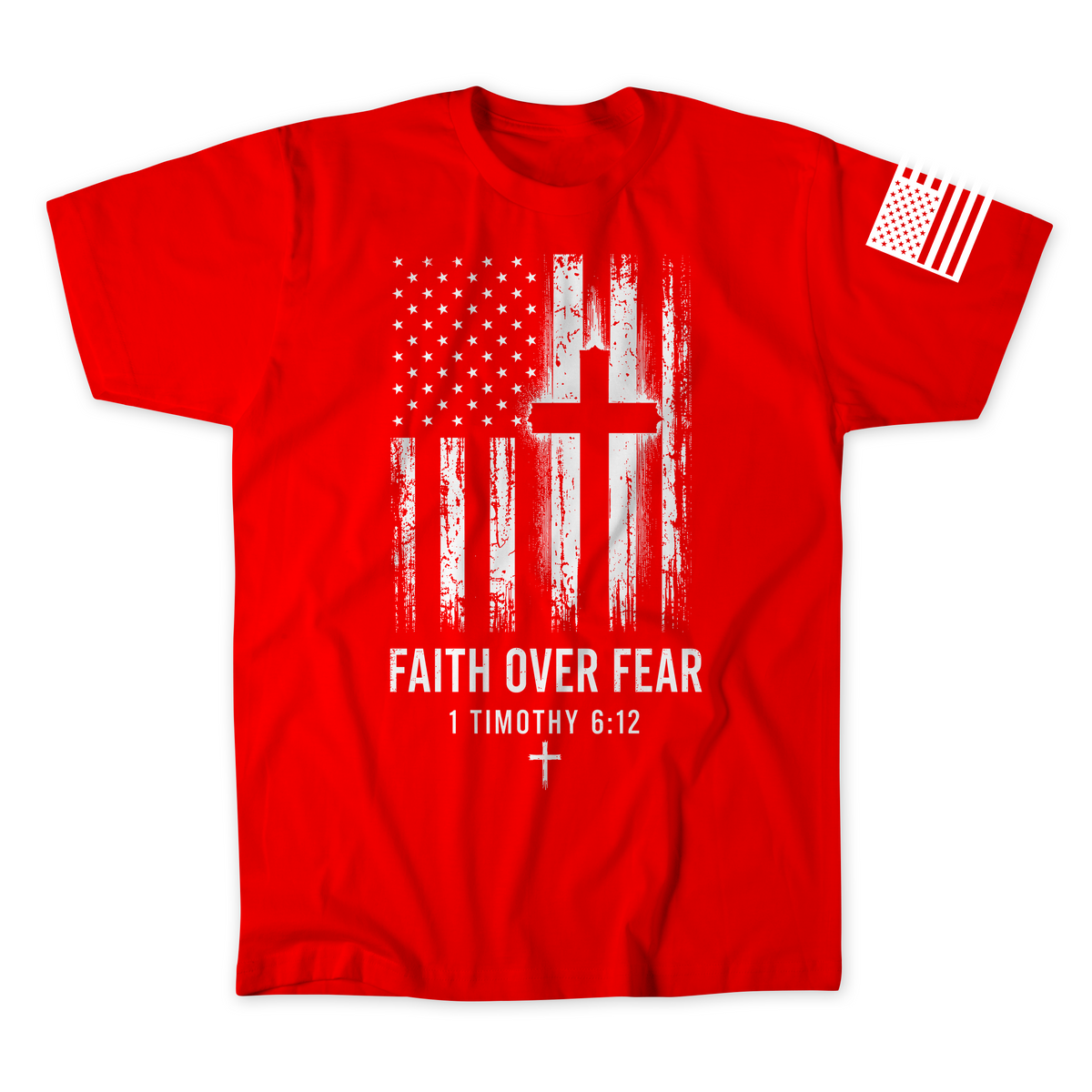 Faith Over Fear v7 T-Shirt